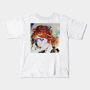 Florence red hair Kids T-Shirt